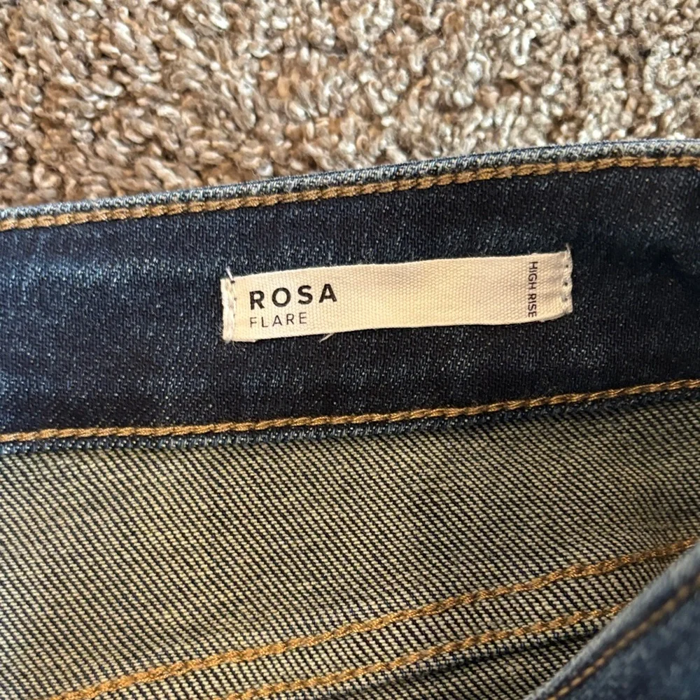 Dear John Dark Blue Flare Jeans - Picture 3 of 5